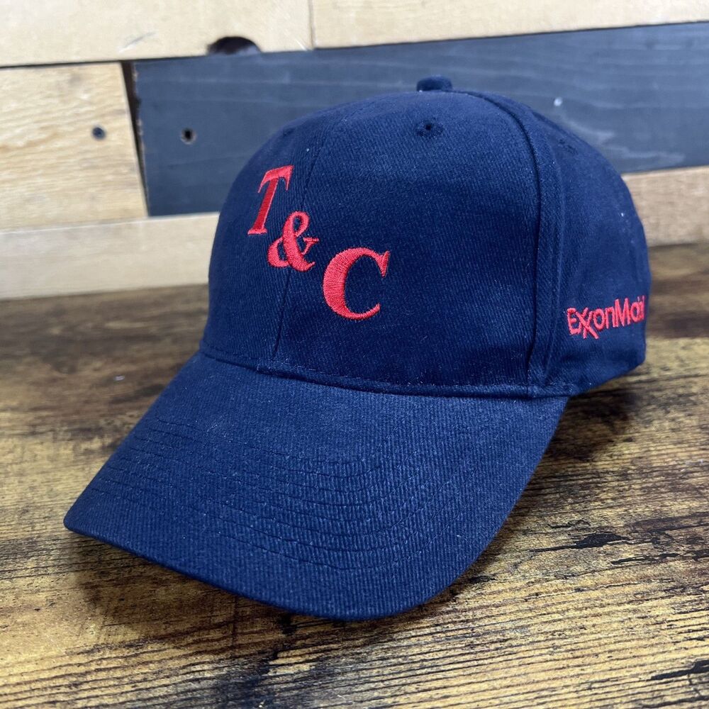 Exxon T&C Turnaround & Construction Adjustable Hat Baseball Cap Embroidered